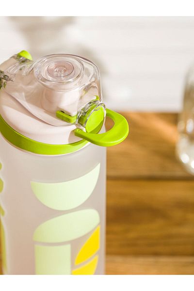 LC Waikiki Mixed Printed Water Bottle with Lid 630 ml