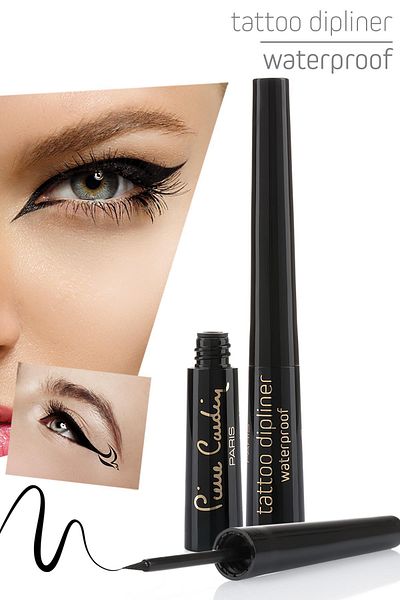 Pierre Cardin Water Resistant Tattoo Dipliner - Felt Tip Eyeliner Black 507 13234