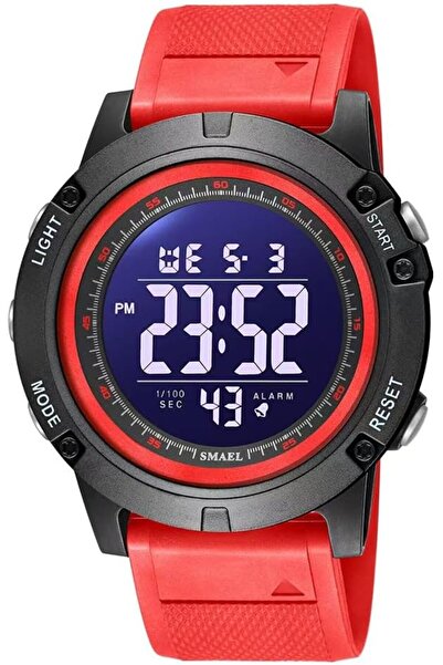 Naviforce ساعة كرونوغراف رقمية رياضية للرجال مقاومة للماء مع حزام مطاطي