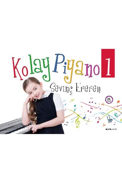 Timaş Yayınları Kolay Piyano