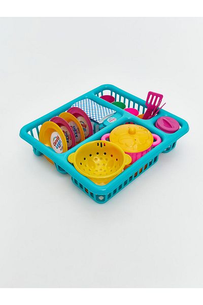 LC Waikiki Lcw Accessories 21 Piece Toy Dish Set