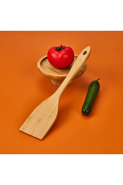 AROW Bamboo Spatula - Light Brown - 20 cm
