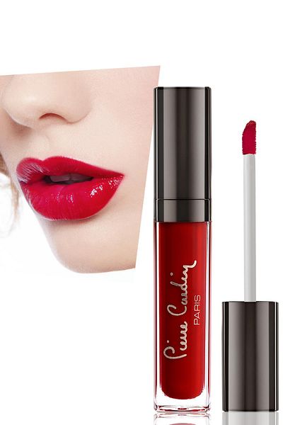 Pierre Cardin Photoflash Lipgloss – Shiny Liquid Lipstick - Red Fire