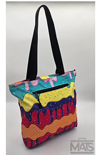 21K SMART BAGS Smart Bags Cream Unisex Daily Shoulder Bag