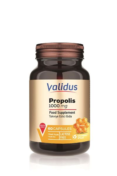 Validus Propolis 1000 Mg - 60 Capsules