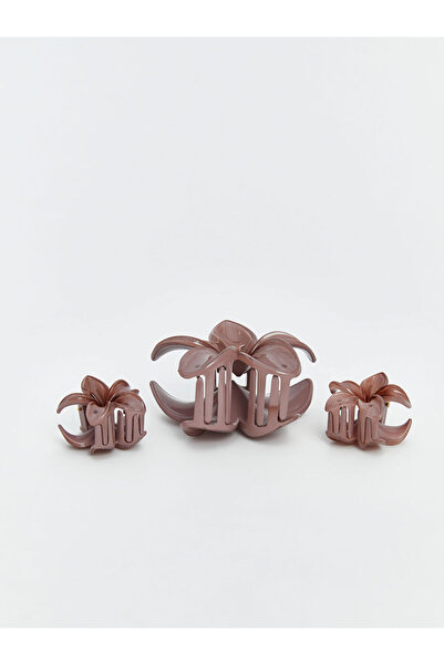 LC Waikiki Lcw Accessories Mixed Flower Figured Women's Latch Buckle Set of 3