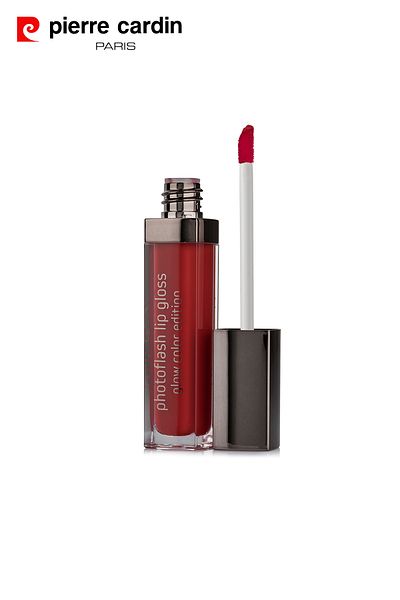 Pierre Cardin Photoflash Lipgloss – Shiny Liquid Lipstick - Red Fire