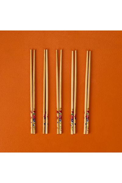 AROW Bamboo Chopstick - Colorful - 23 cm
