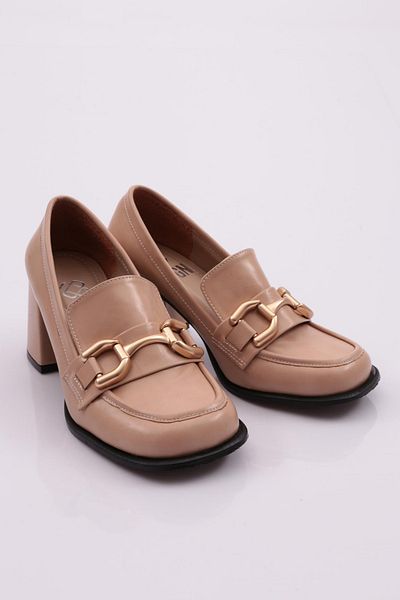 DGN Pantofi de damă cu toc înalt bej 4661535
