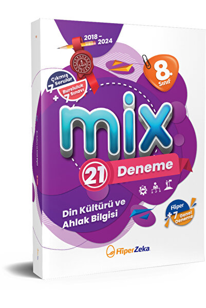 HiperZeka Din Kültürü LGS Çıkmış Sorular & Bursluluk Çıkmış Sorular ve 7 Hipe...