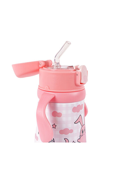 Milk & Moo Milk&Moo Steel Kids Water Bottle Çançin 360 ml