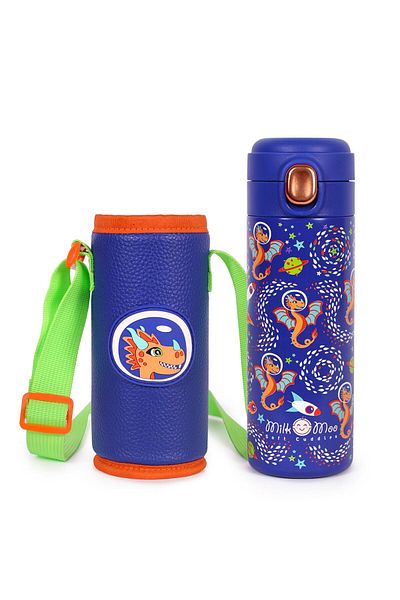 Milk & Moo Milk&moo Stainless Steel Kids Water Bottle Ponix 420ml