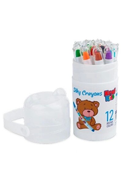 KRAF KK500 KİDS PASTEL BOYA SILKY CRAYONS 12' Lİ