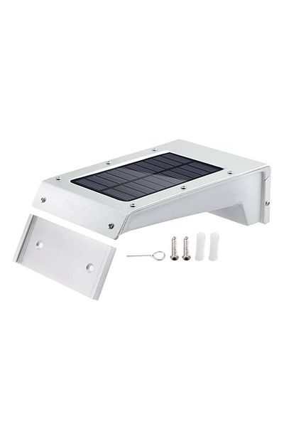 sharpdo Solar Outdoor Sound Control Human Body Induction Wall Light White