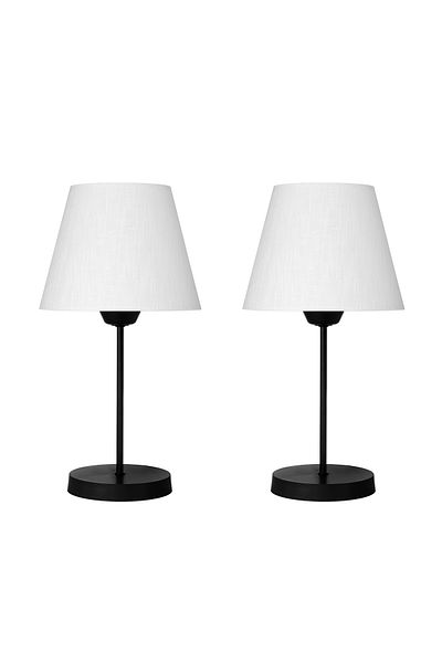 AG LightDesign White Lampshade Bedroom Living Room Modern Stylish Table Lamp