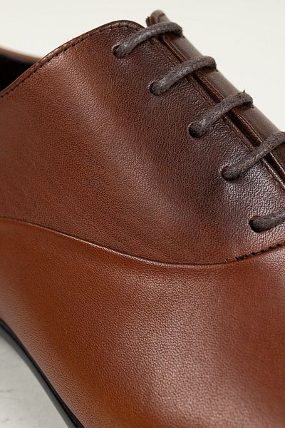 Deery Men's Tan Open Genuine Leather Classic Shoes