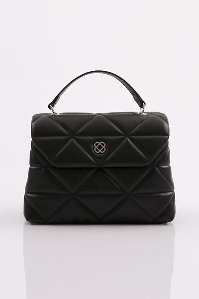 DGN 7267 Model - Women's Black Daily Shoulder and Shoulder Bag