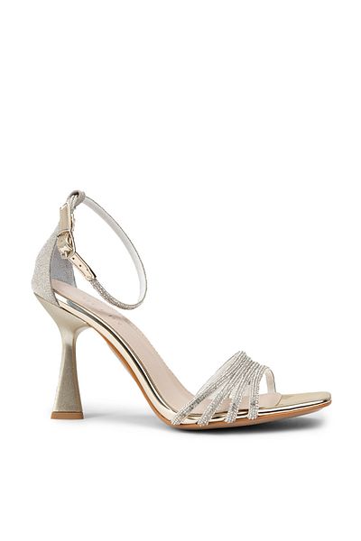 Deery Rochie de seara de culoare aurie Pantofi dama
