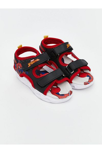 LC Waikiki New Season Spider-Man Printed Baby Boy Sandals - S5K742Z1