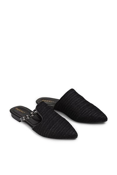 Deery Black Women's Slippers