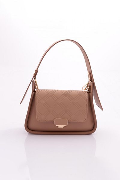 DGN Nude 390 Women's Column Large Handle Bag
