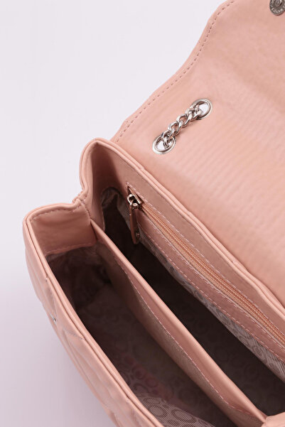 DGN 7267 Μοντέλο Γυναικεία Τσάντα ώμου και ώμου - Πούδρα