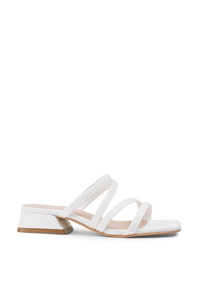 Deery White Women's Slippers