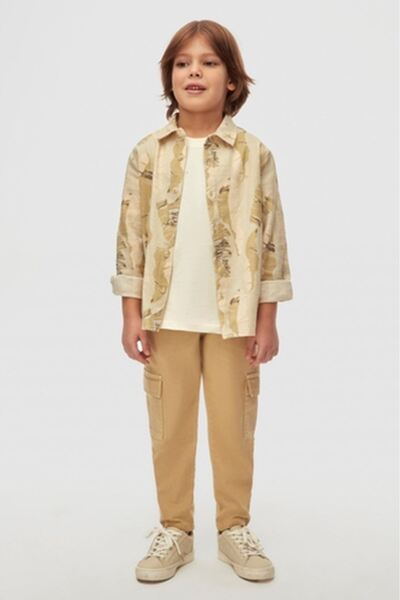 xo kids moda NK Kids 48529 CĂMAȘĂ MOALE VERDE 4/8