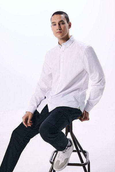 Springfield Two-tone Structured Shirt