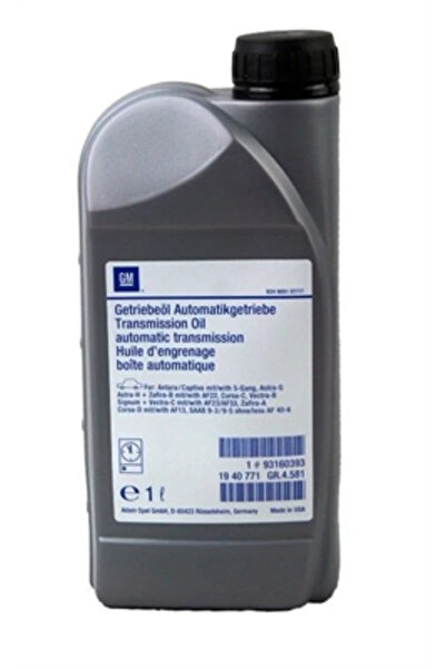 Orjinal Opel Corsa D Otomatik Şanzıman Yağı GM