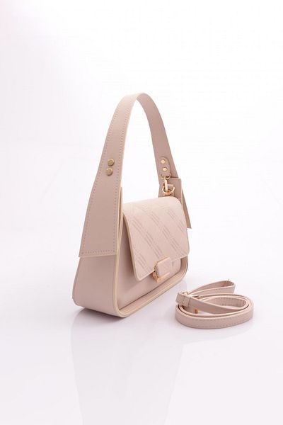 DGN Beige Women's Bag - Column and Large Handle 7153555