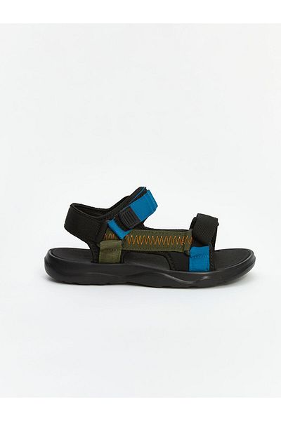 LC Waikiki Black Velcro Boys Sandals