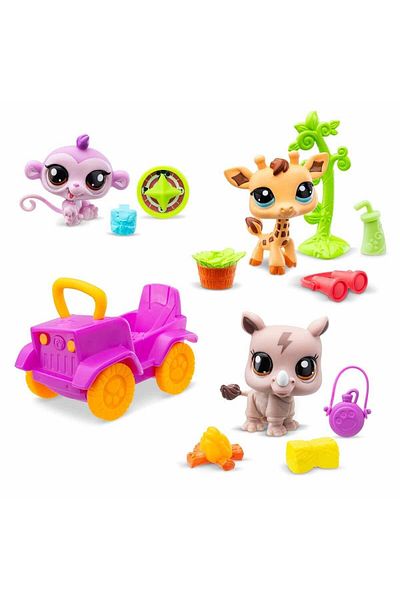 Sunman 5240 Littlest Pet Shop - Minis Safari Game Set S1 -Sunman