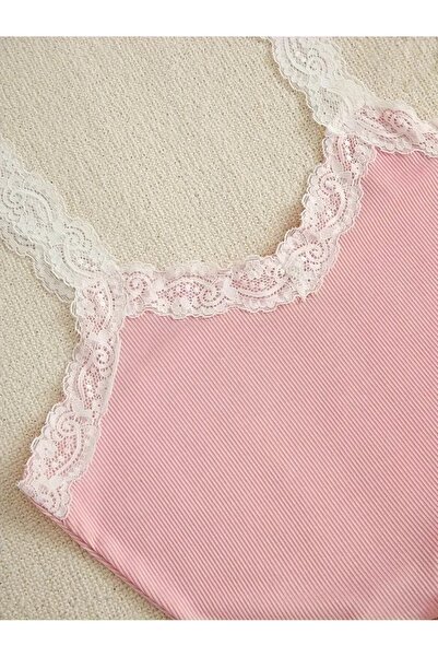 BELLA NOTTE 3 részes pamut hálóruha szett csipke részletekkel