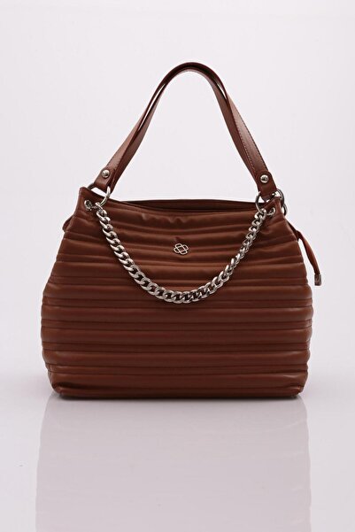 DGN Ежедневна дамска чанта Ray - светлокафява