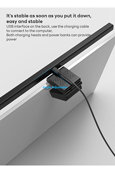 sharpdo LED Anti-Blue Light Eye Protection Lamp Display Screen Hanging Lamp Can Be Scheduled To Light