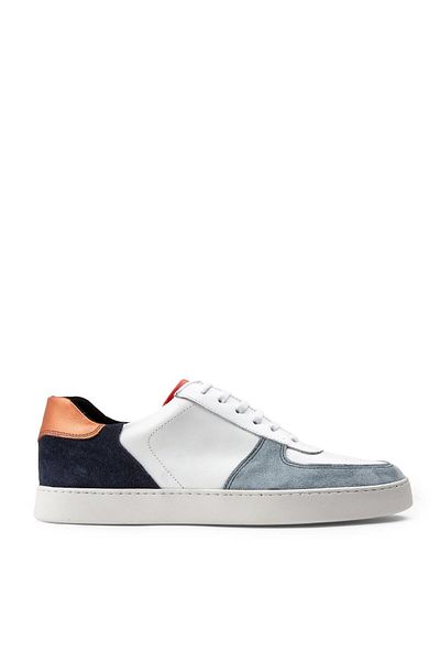Deery Γνήσιο δέρμα Λευκό Sneaker Ανδρικά Παπούτσια