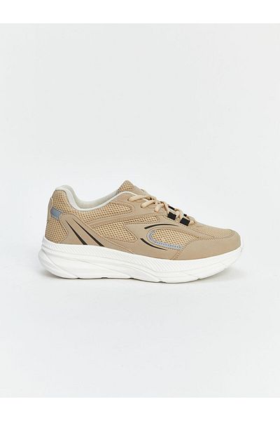 LC Waikiki Lcw Steps Beige Lace-Up Men's Sneakers