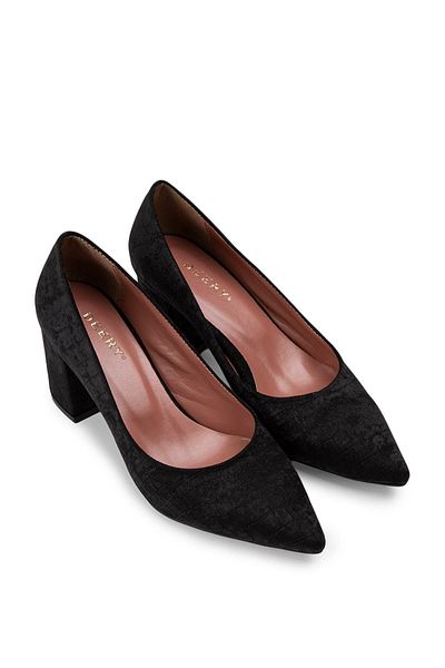 Deery Women's Black Heeled Shoes