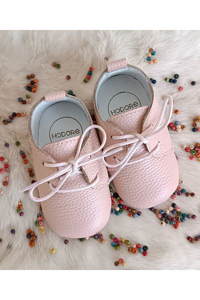Hodore Alpha Powder Leather Baby Shoes