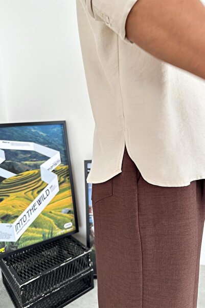 HAFKAGİYİM Stone Soft Premium Oversize Shirt