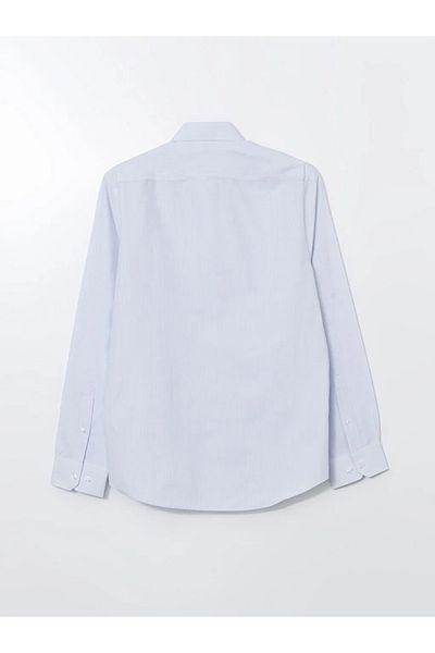LC Waikiki Lcwaikiki Formal Blue Slim Fit Long Sleeve Men's Shirt