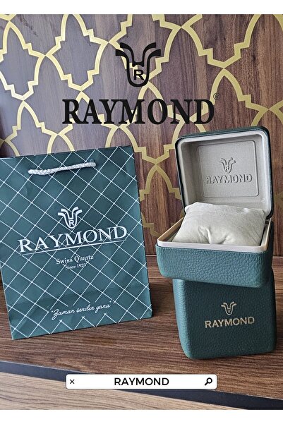 Raymond G 811718 M Metal Men's Wrist Watch - Stainless Steel - 2 Year Warranty