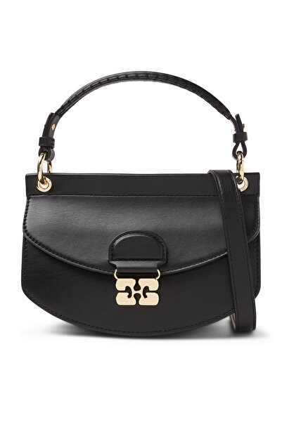 GANNI Mini Top Handle Apo-G Çanta Şık ve Fonksiyonel, Detaylı Tasarım