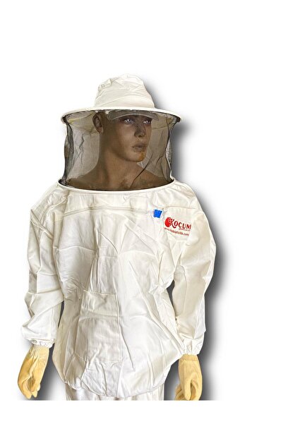 Koçum Arıcılık Evi Kalın Kumaşlı Arıcı Maskesi