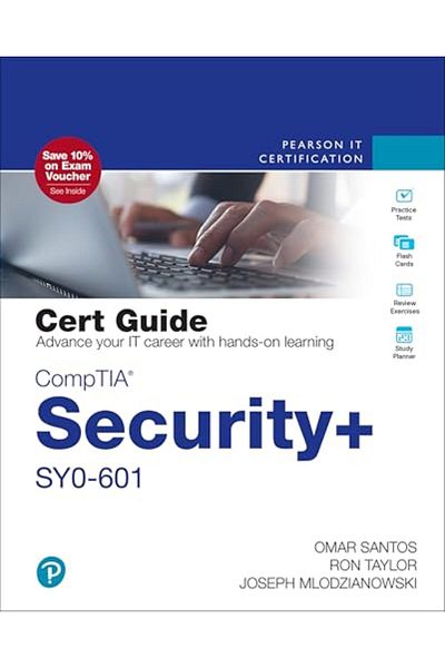 Pearson Education (US) دليل شهادة Comptia Security+ Sy0-601