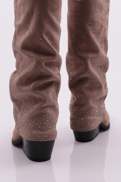 DGN Norkové semišové dámské boty 3310