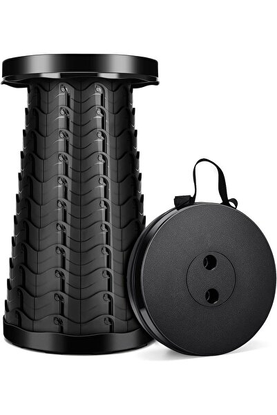 AWH كرسي قابل للطي محمول، خفيف الوزن وقوي، سعة 180 كجم، مقعد قابل للسحب للتخييم