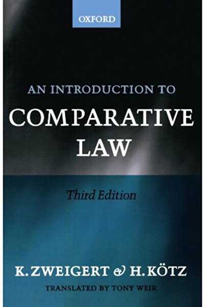 OXFORD UNIVERSITY PRESS An Introduction To Comparative Law