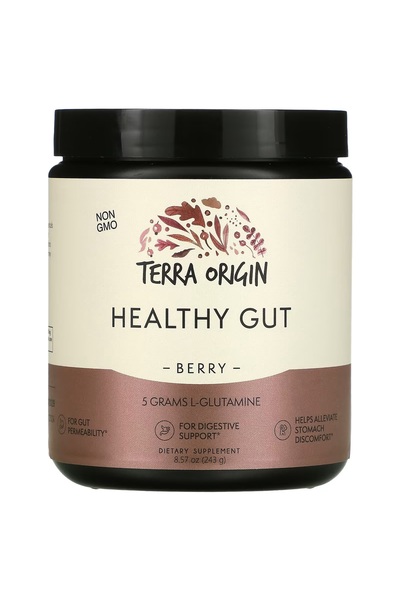 Terra Origin تركيبة صحة الأمعاء، مسحوق تحسين الجهاز الهضمي، يزيل الانتفاخ وال...